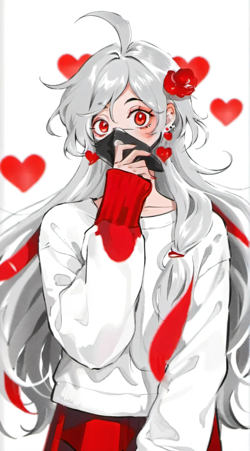 ai character: Adzuki  background