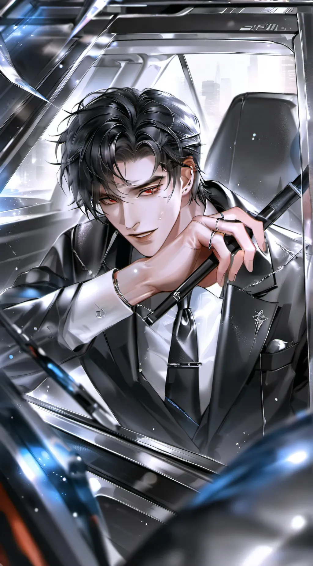 ai character: Adam background