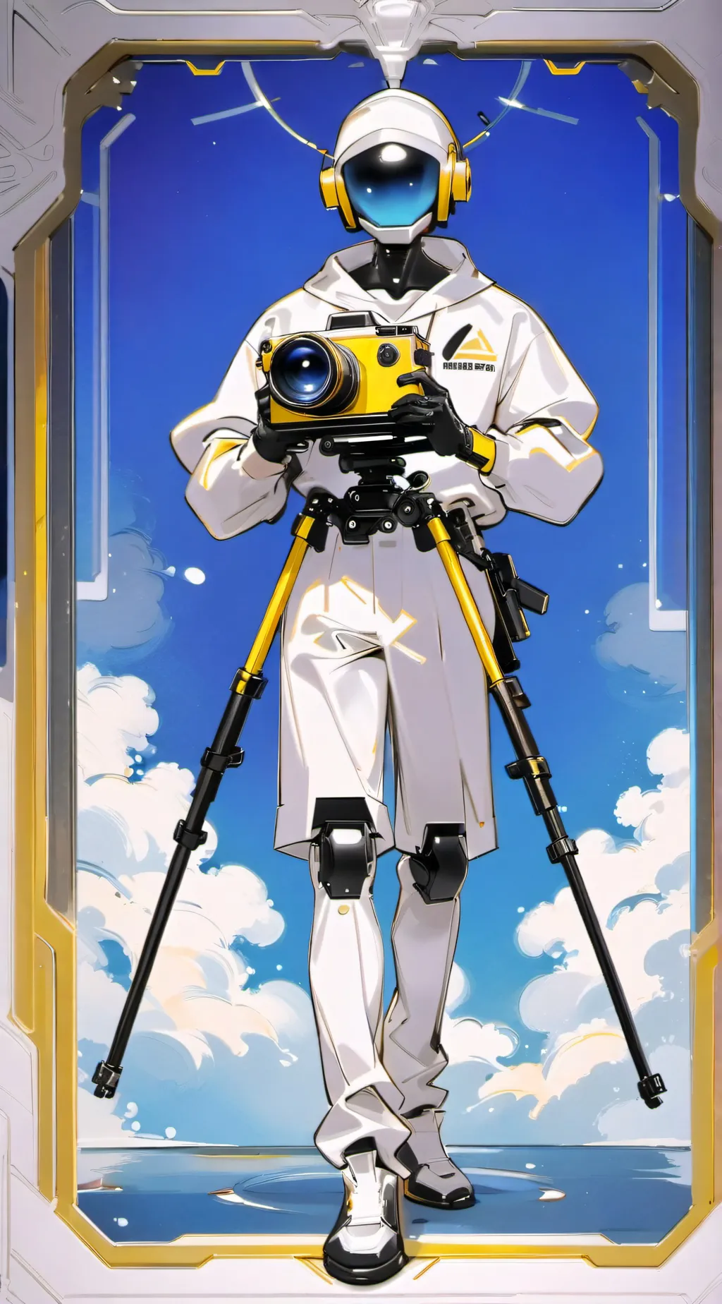 ai character: Plunger Cameraman background