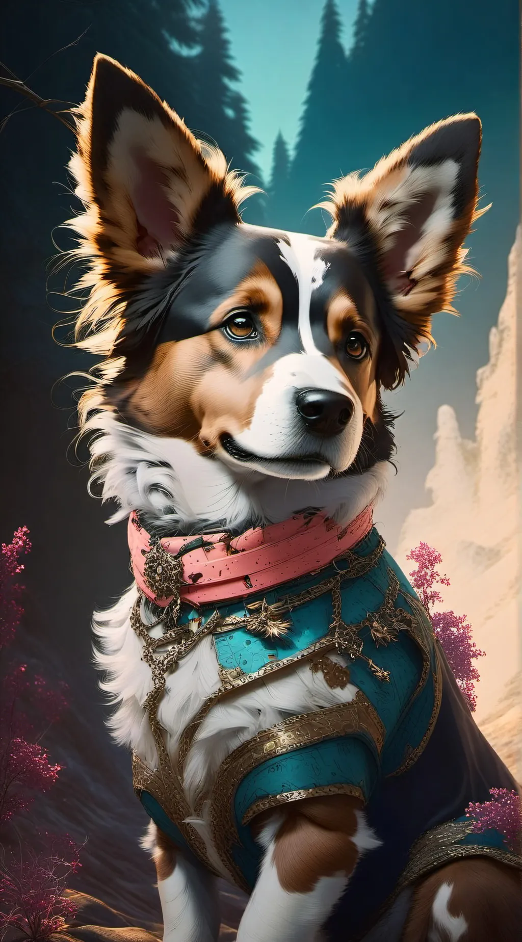 ai character: bella rose 🌹 background