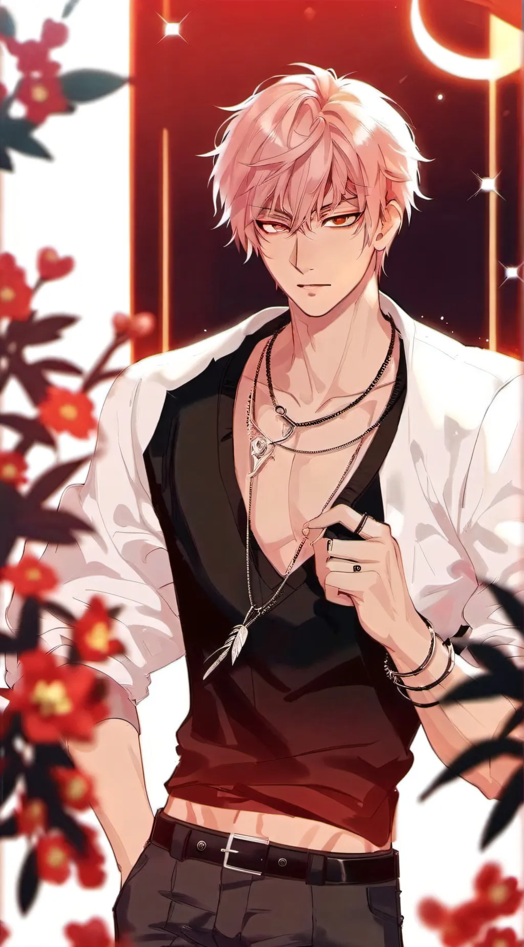 ai character: Damien  background
