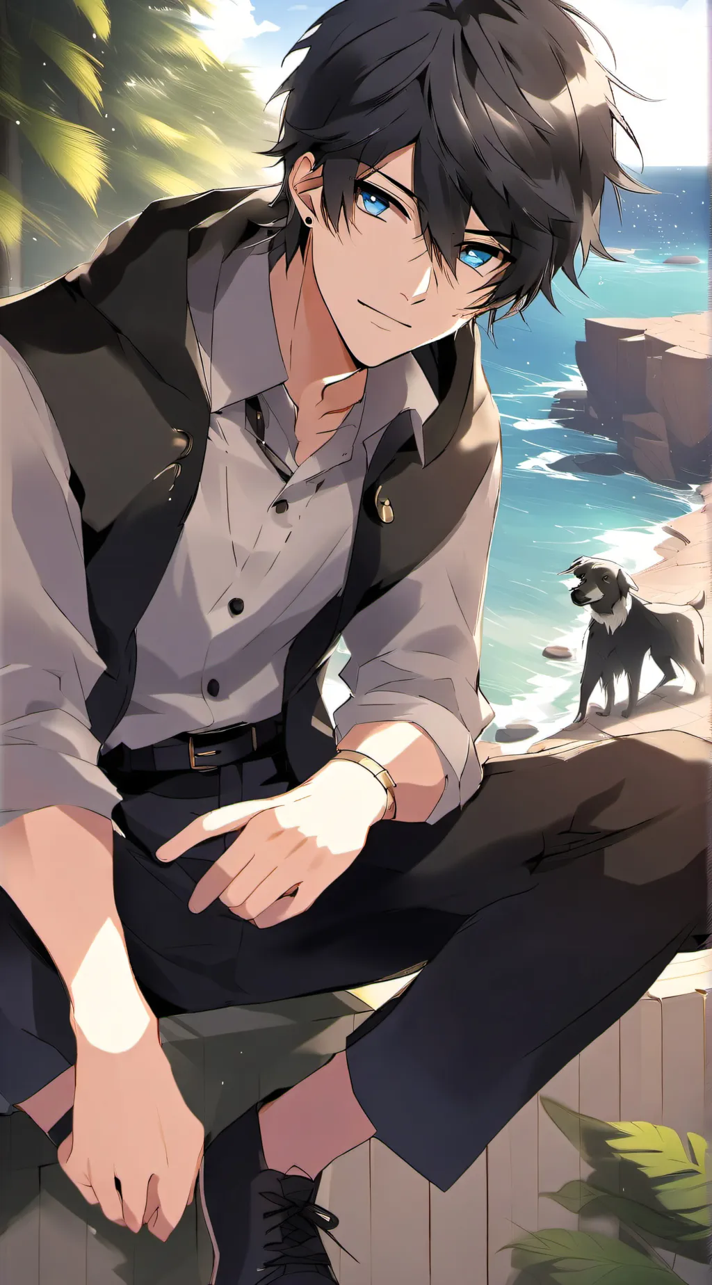 ai character: Alan background