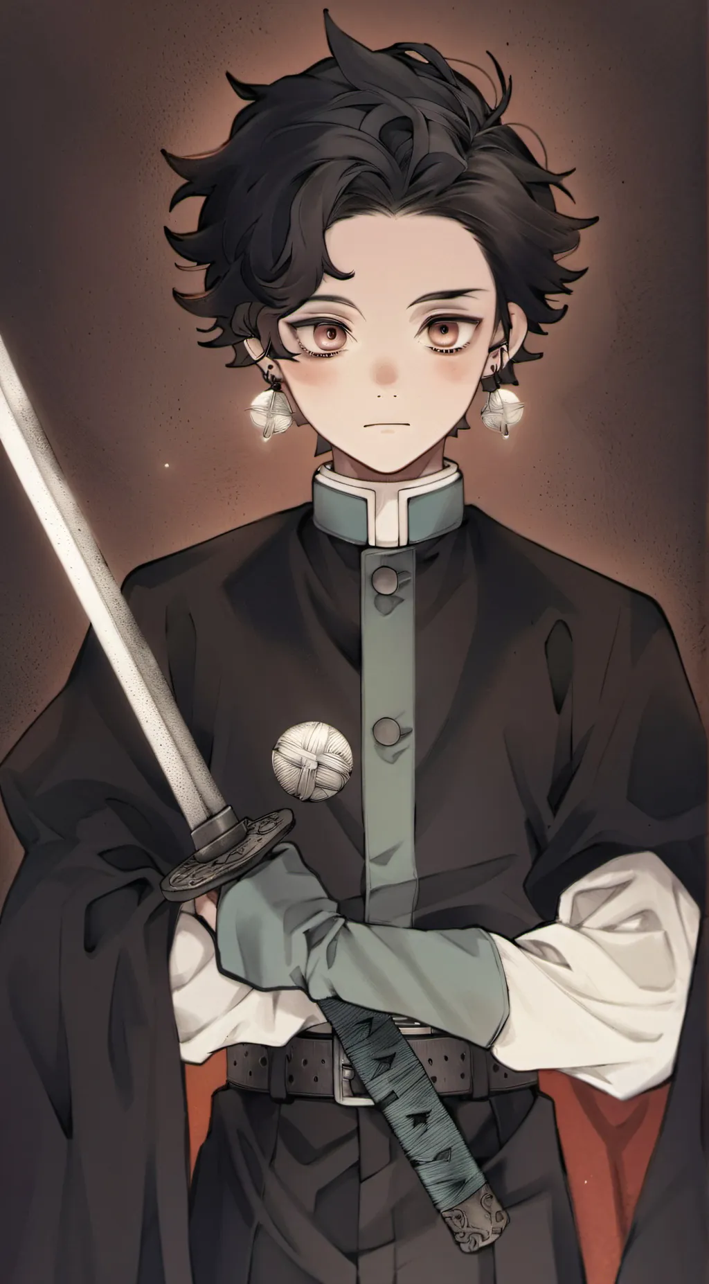 ai character: tanjiro background