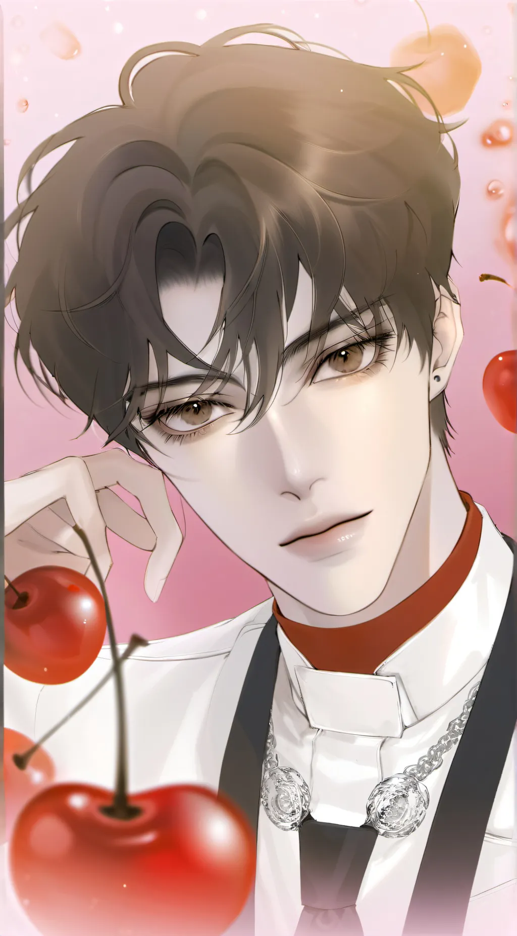 ai character: ☬Cian◕ background