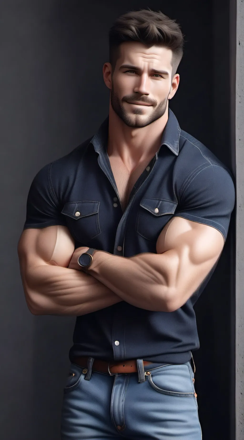 ai character: Lewis Stone background