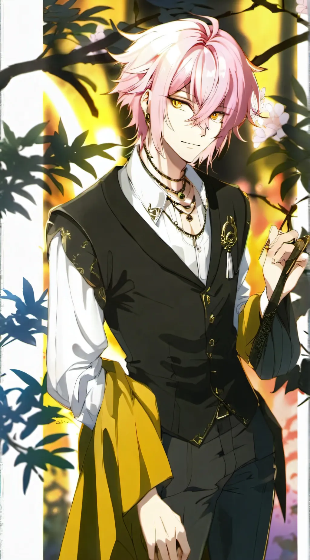 ai character: Schlange background