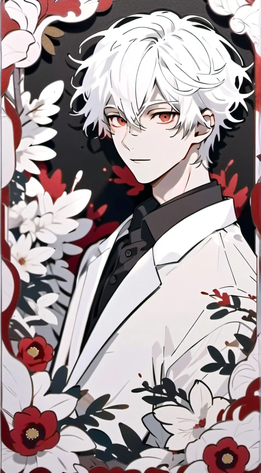 ai character: Human Kaburamaru  background