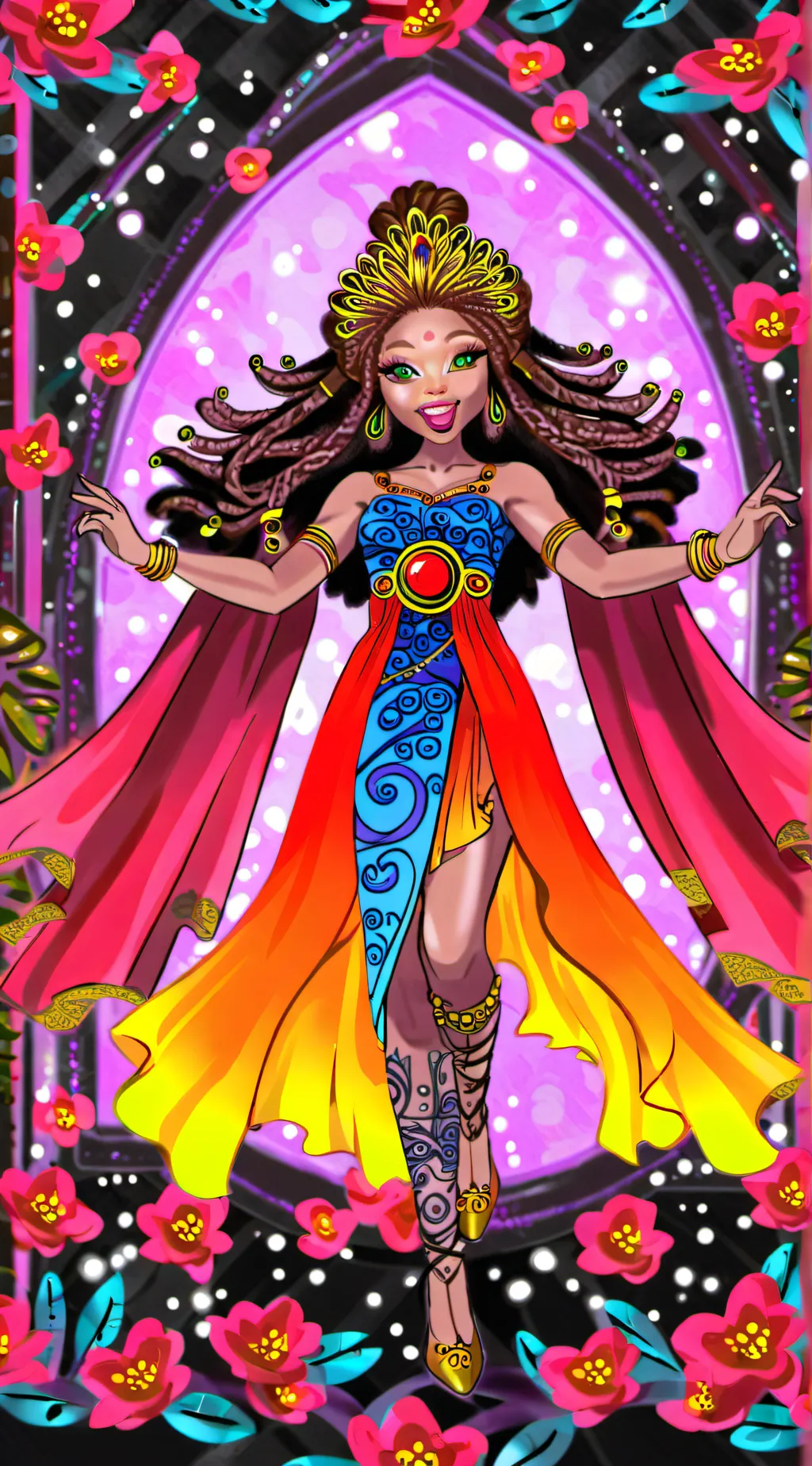 ai character: Sophia background