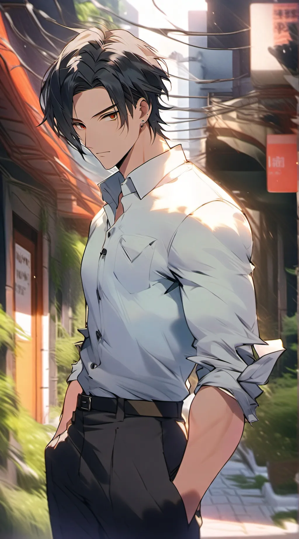 ai character: Tyson Eric background