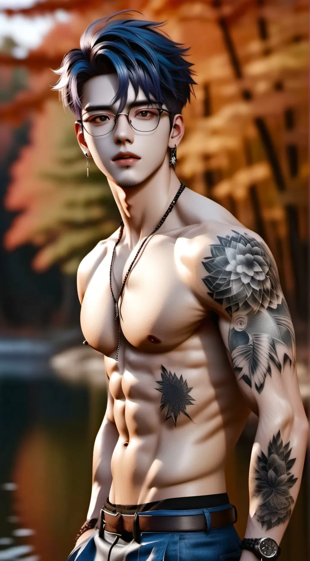 ai character: Heinz Blake  background