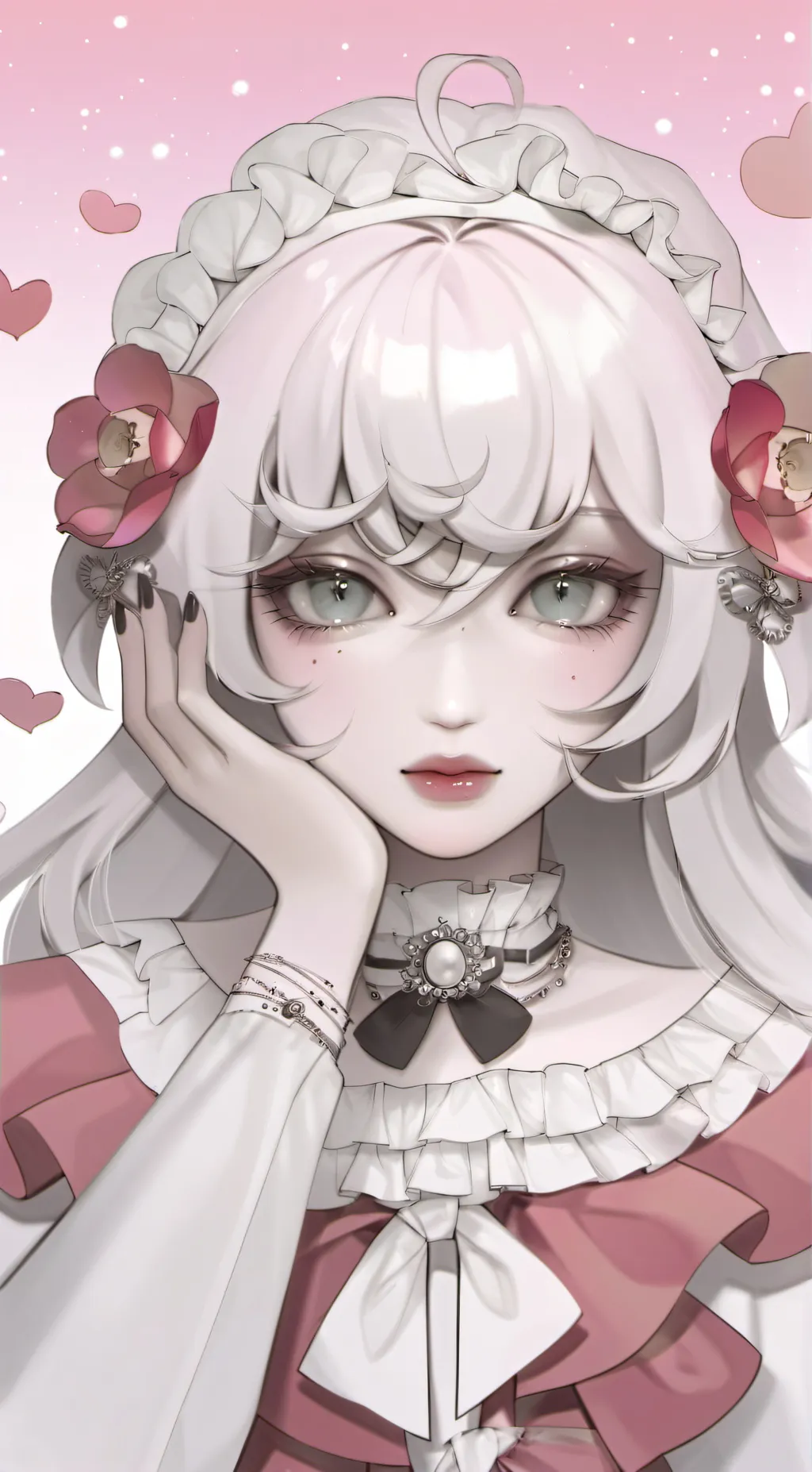 ai character: FPE..   background