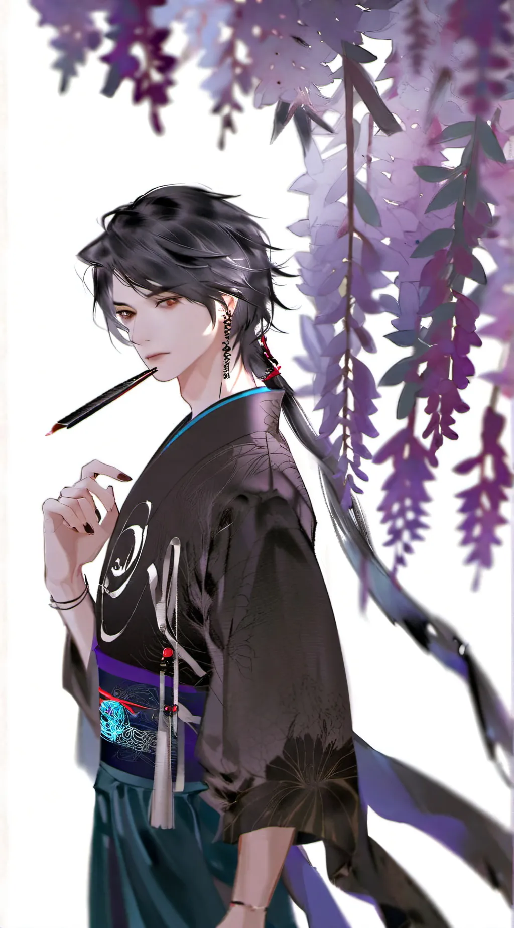 ai character: Suguru geto  background