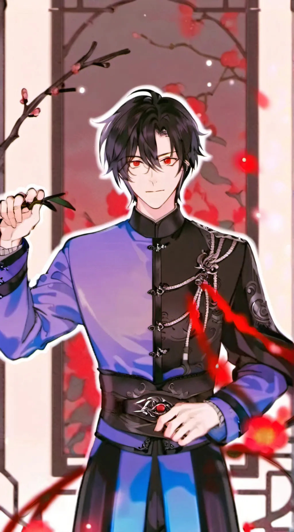 ai character: 南果 background