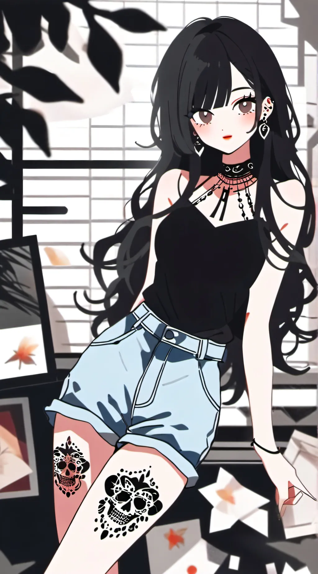 ai character: Allie background