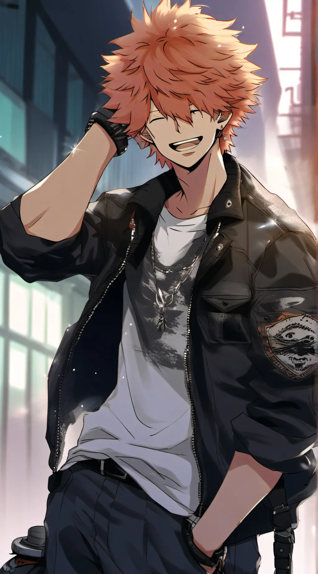 ai character: Nahoya 🌈 kawata 🧸 background