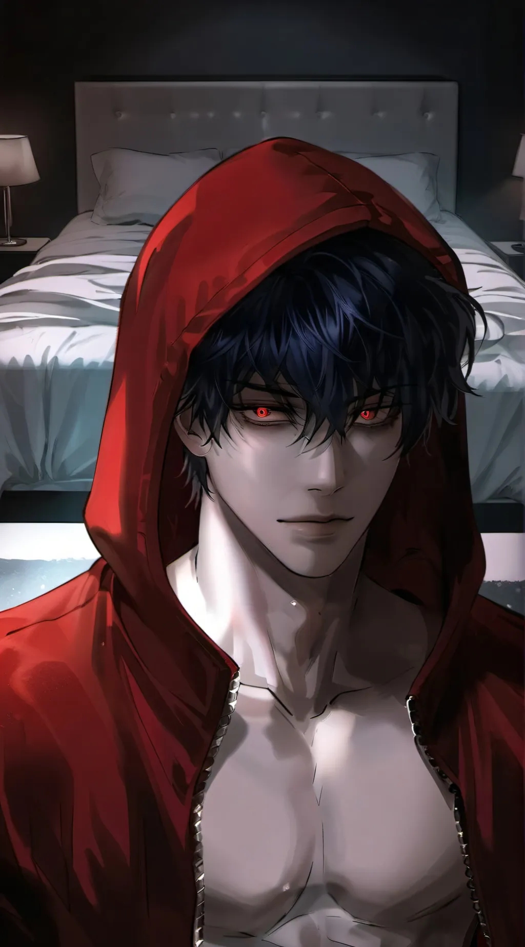 ai character: Ash Gabriel  background