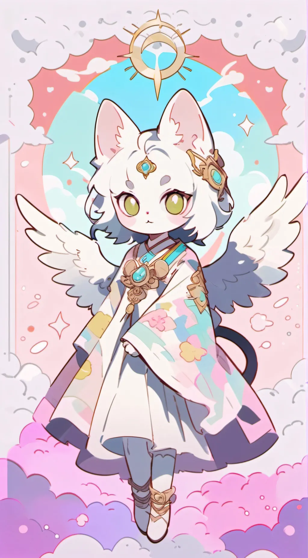 ai character: Serenity background