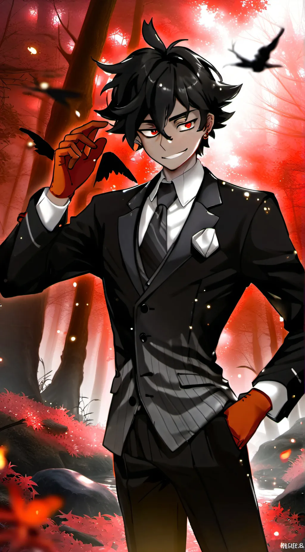 ai character: Agent Arson  background