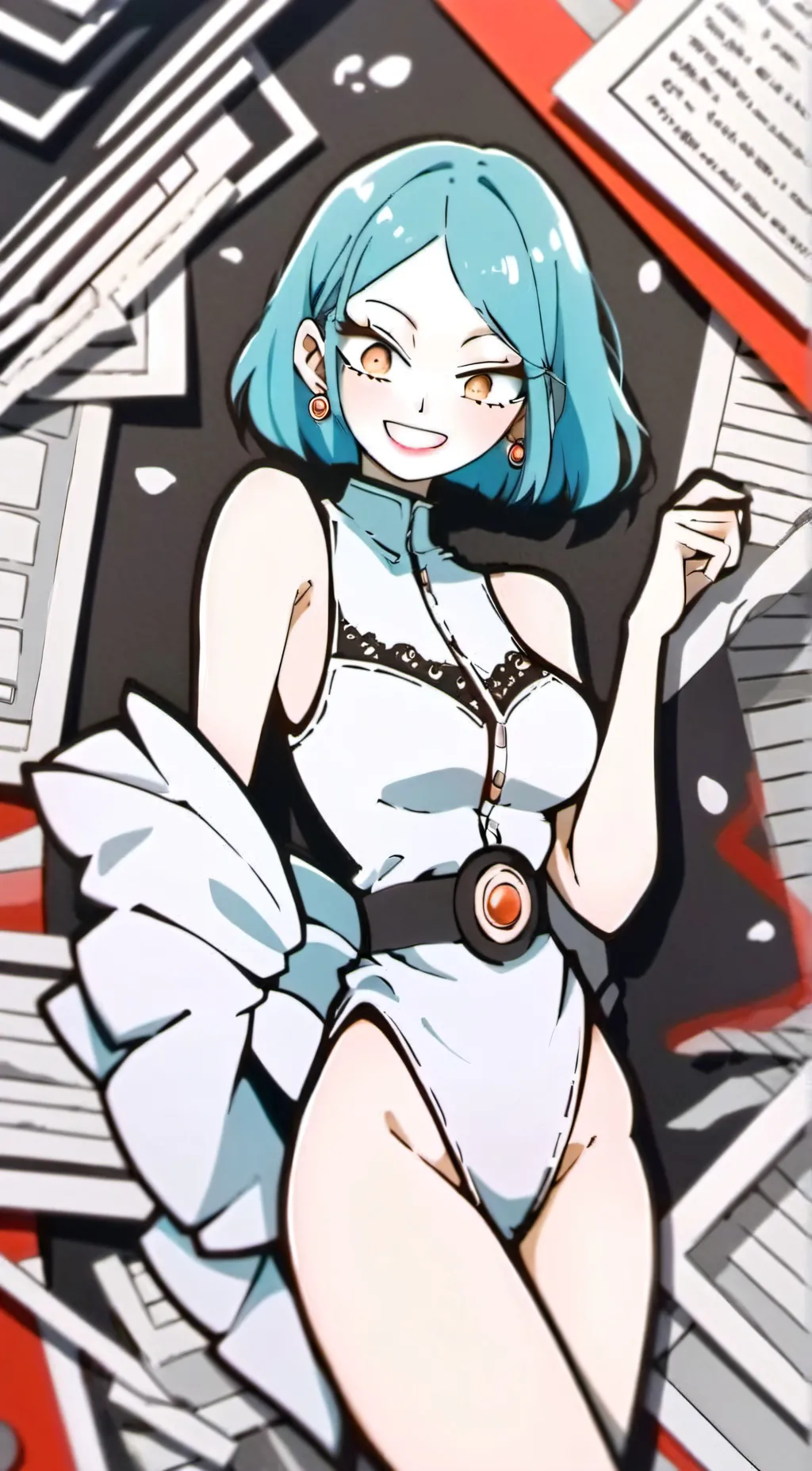 ai character: Pudding  background