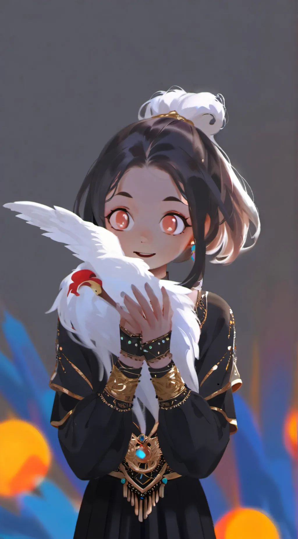 ai character: the amazing digita background