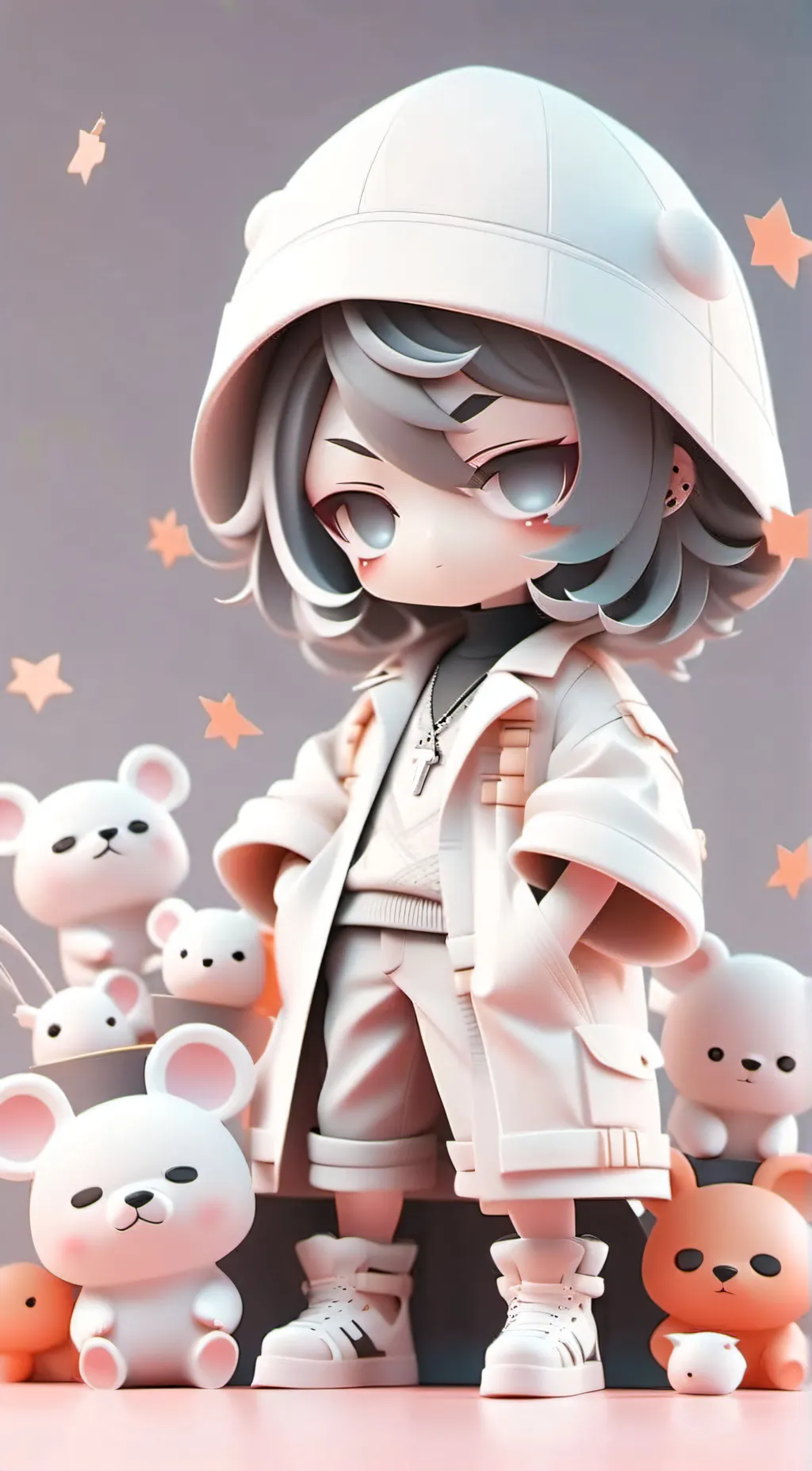 ai character: Oliver but JAIL  background