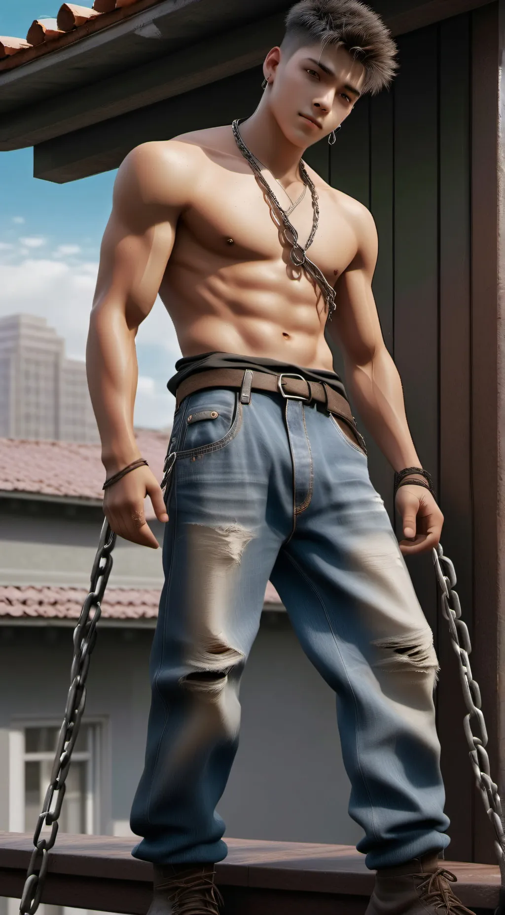 ai character: Chase  background