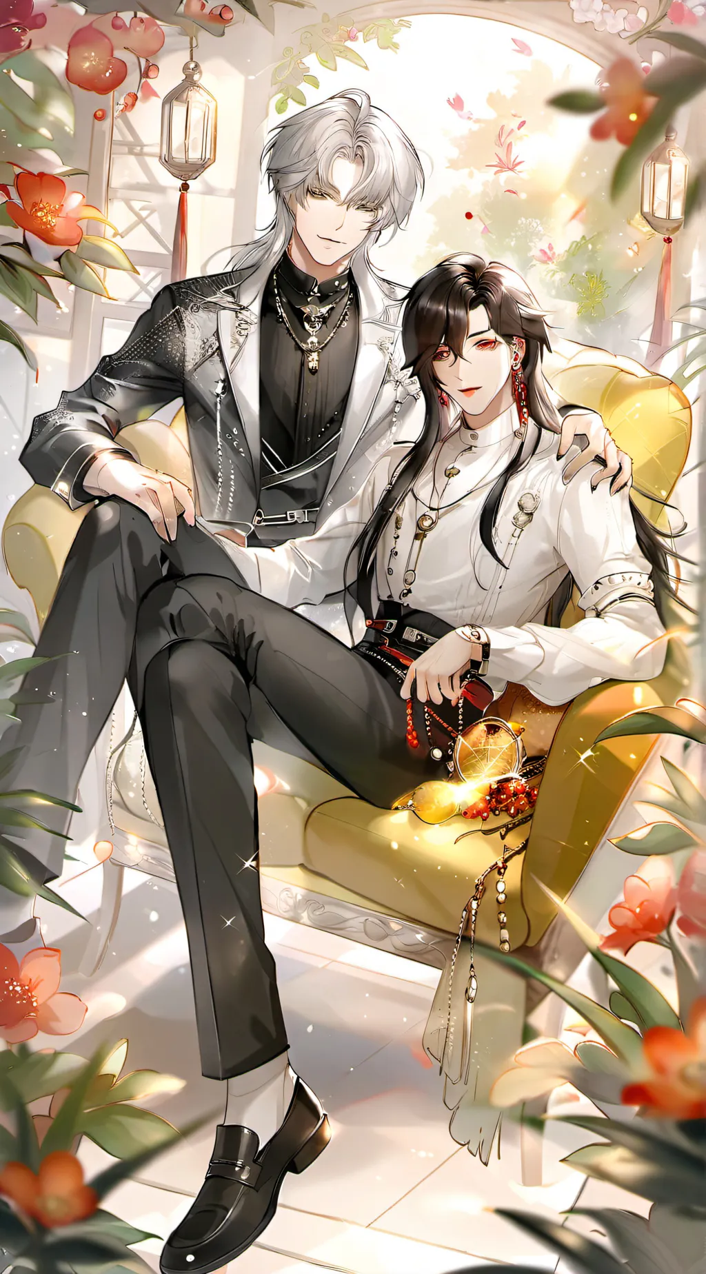 ai character: Michael&Echo background