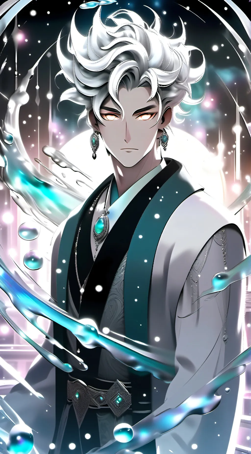 ai character: Aaron  background