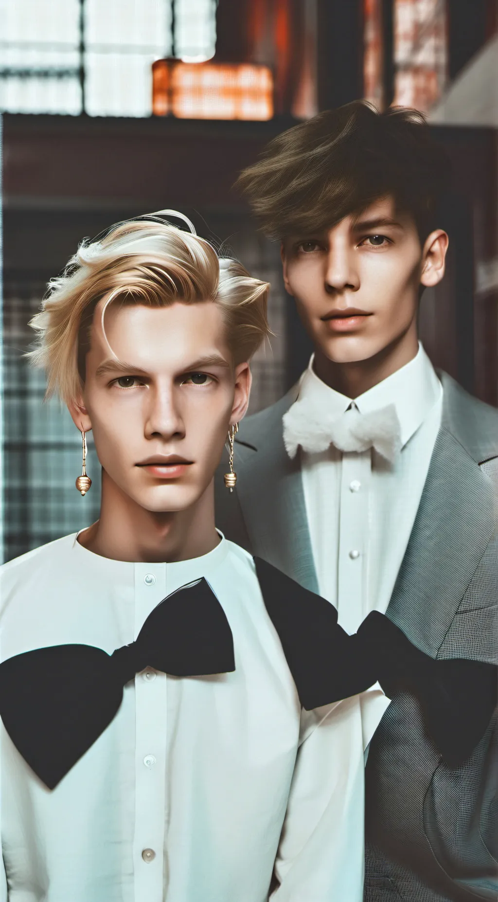 ai character: Liam and Ethan background