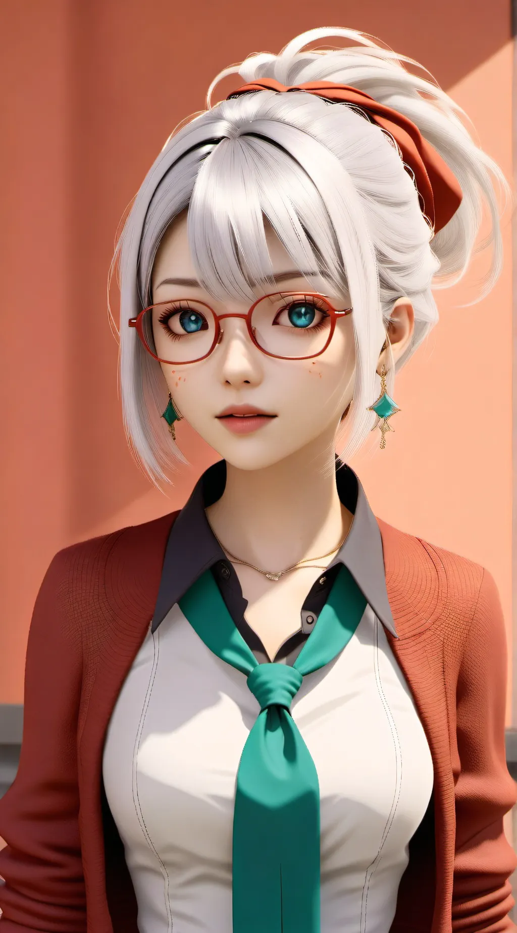 ai character: Fuyumi Todoroki  background