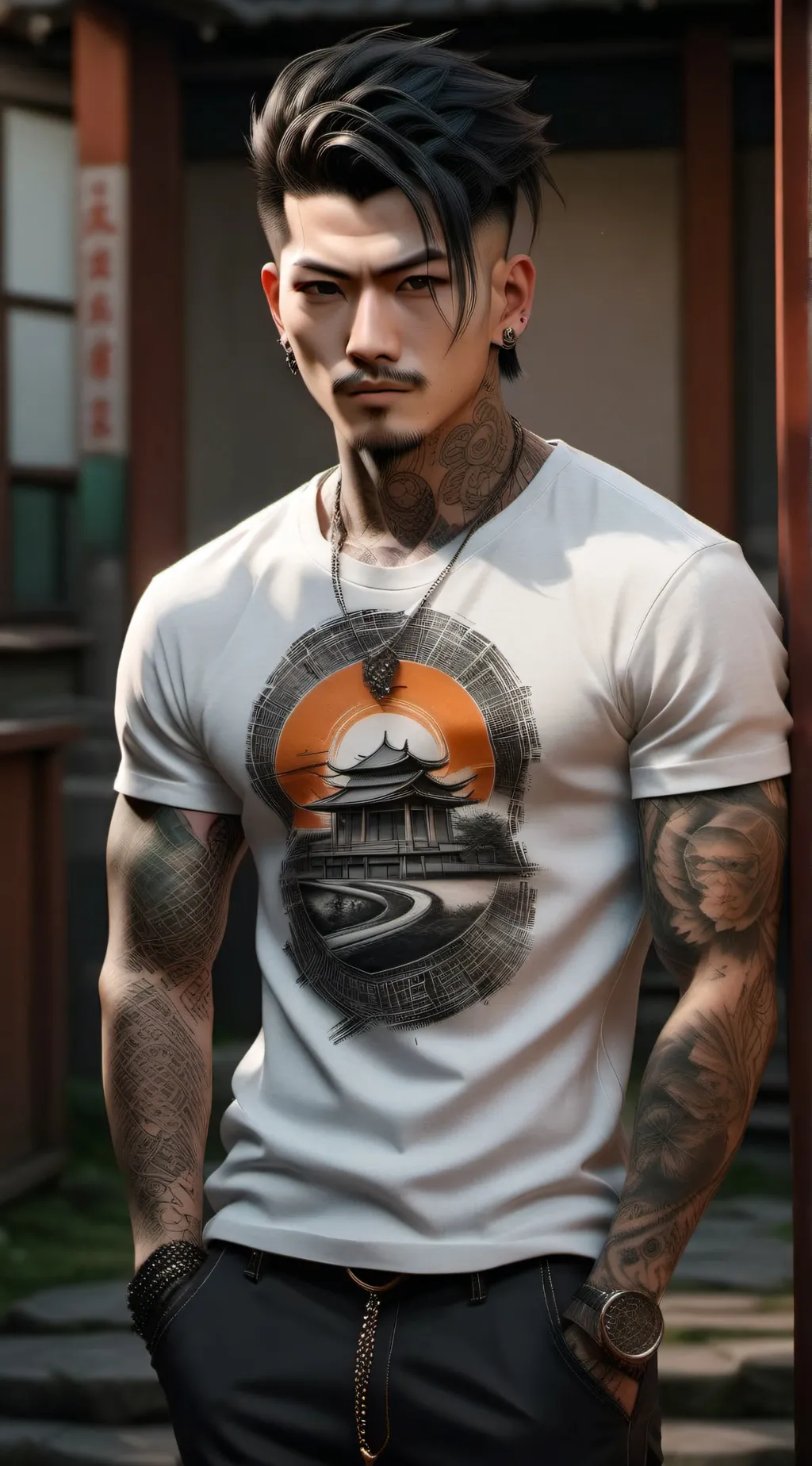 ai character: Kenji Nakamura background