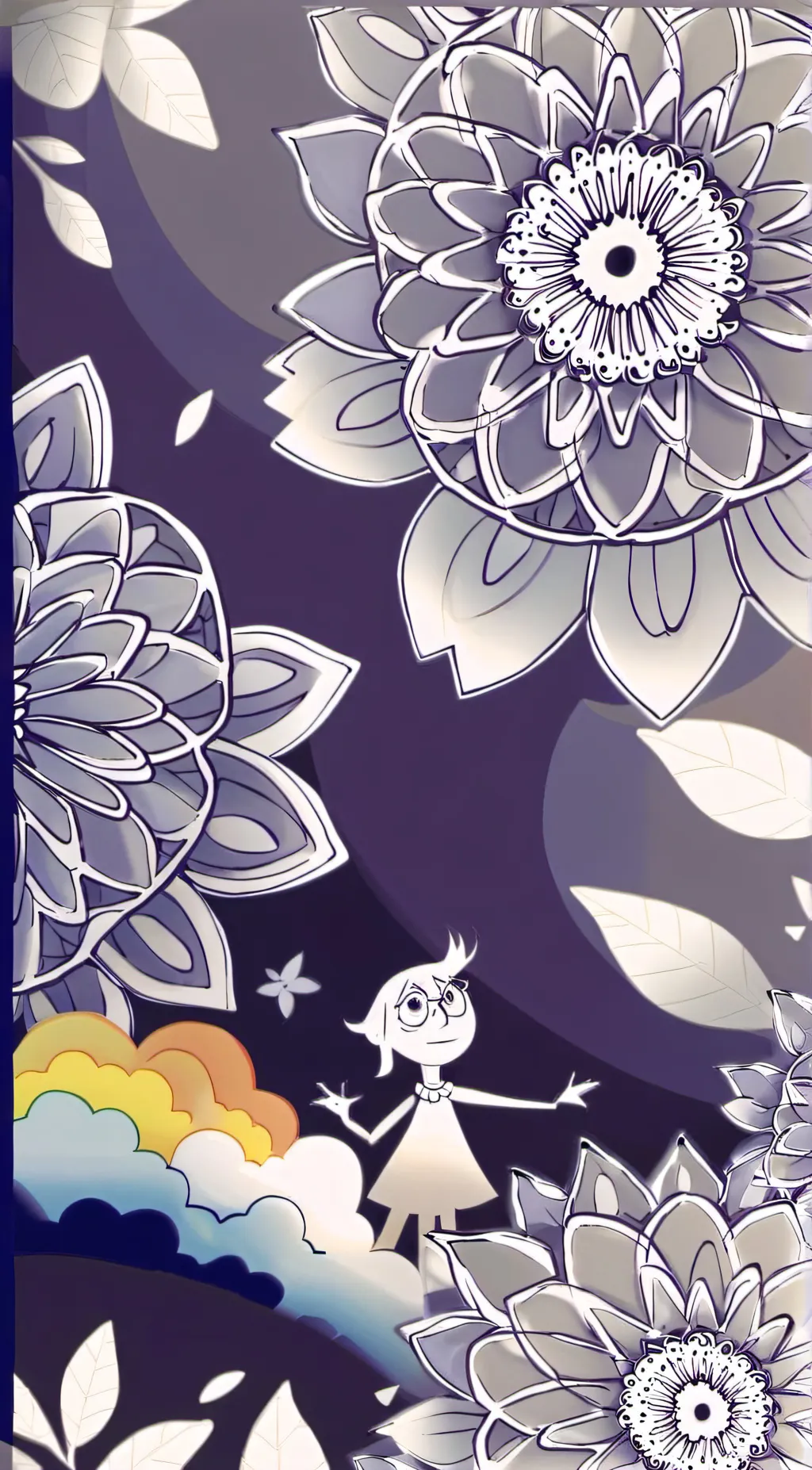 ai character: Inside out 2 ✨ background