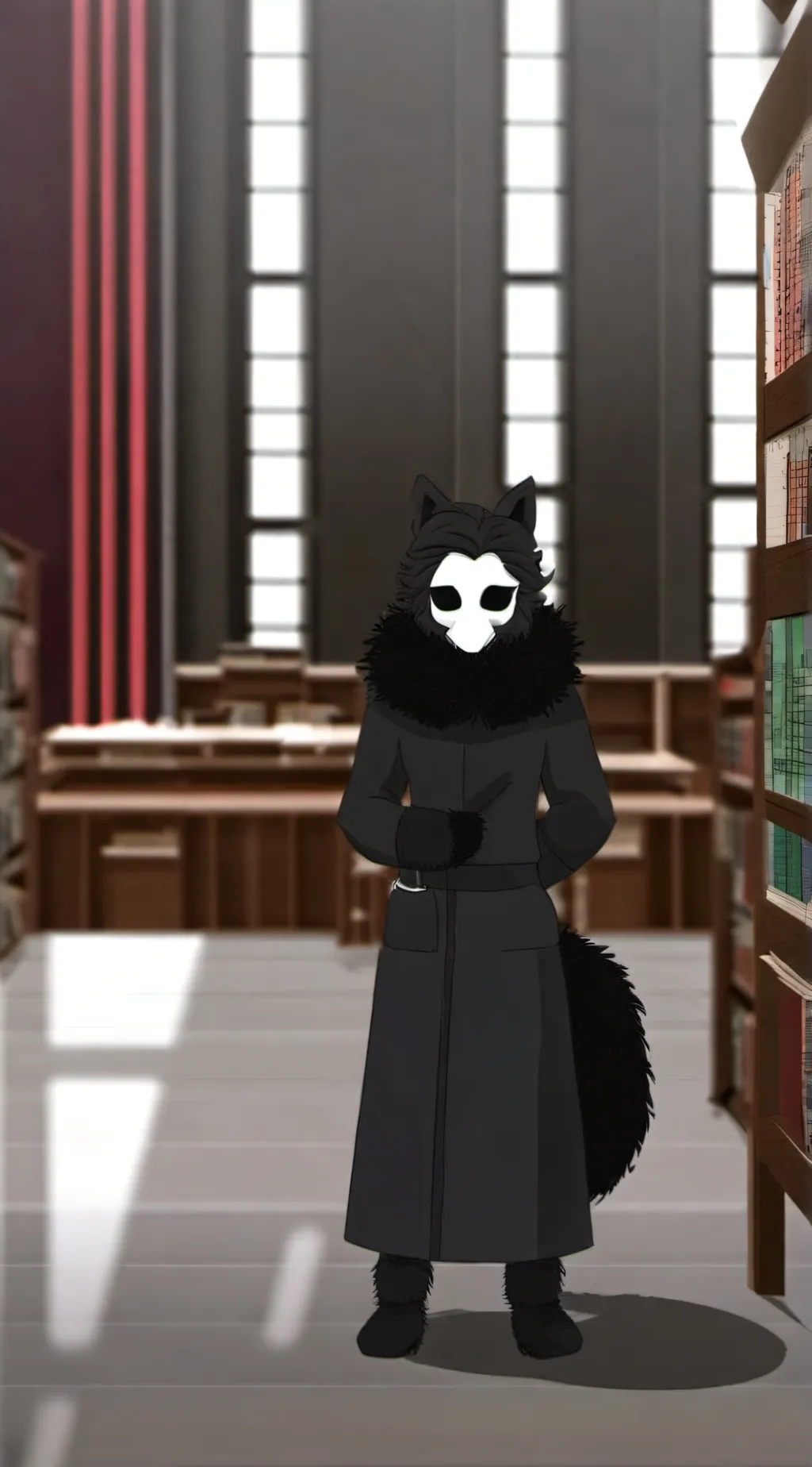 ai character: Puro background