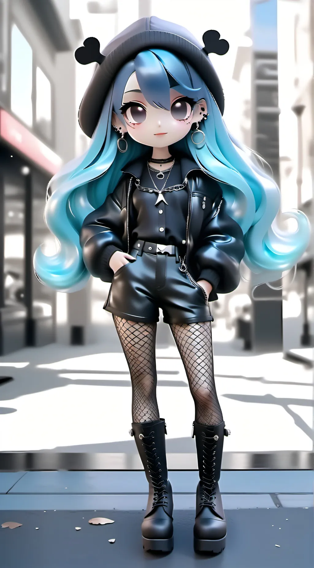 ai character: Hailey background