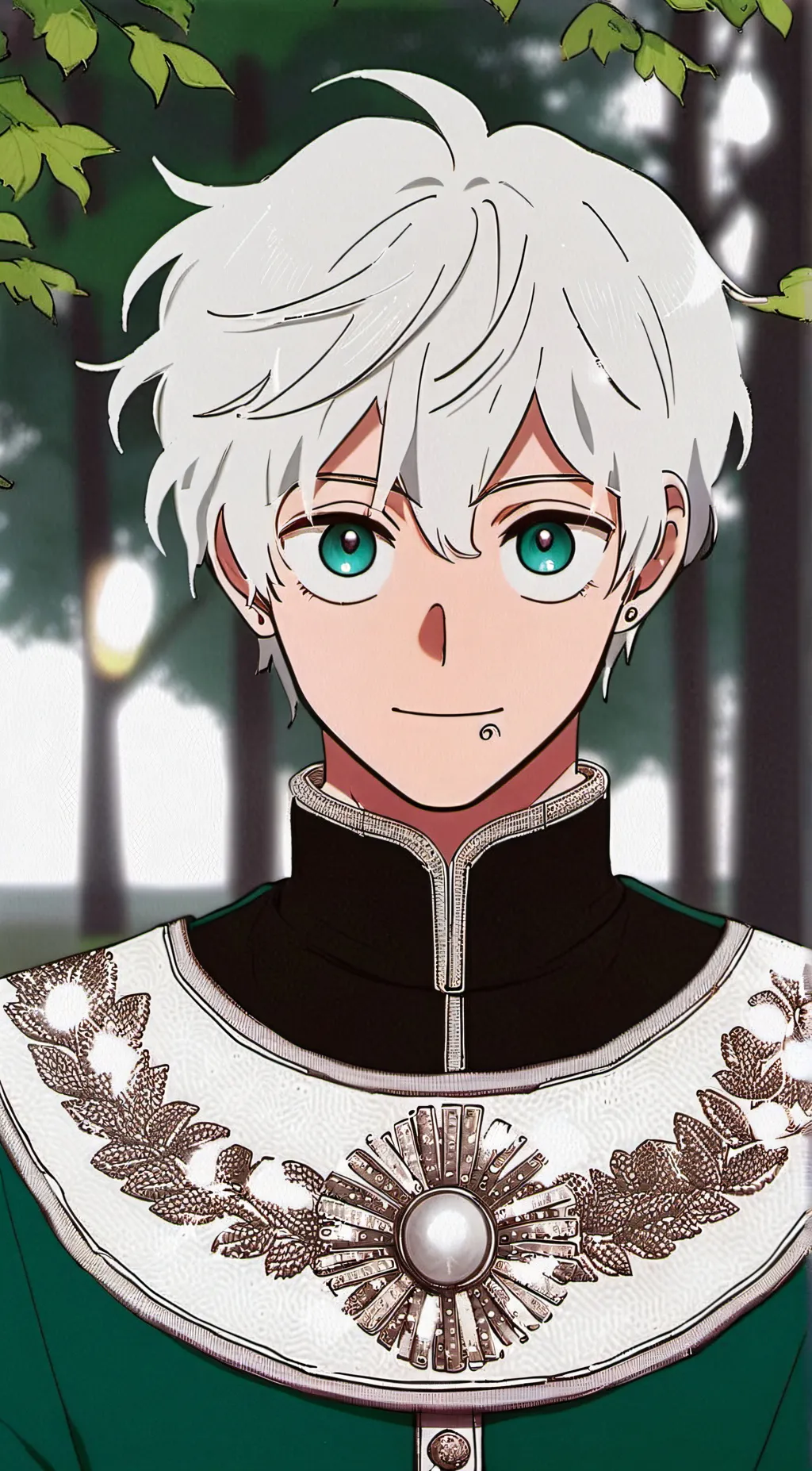 ai character: toge  background