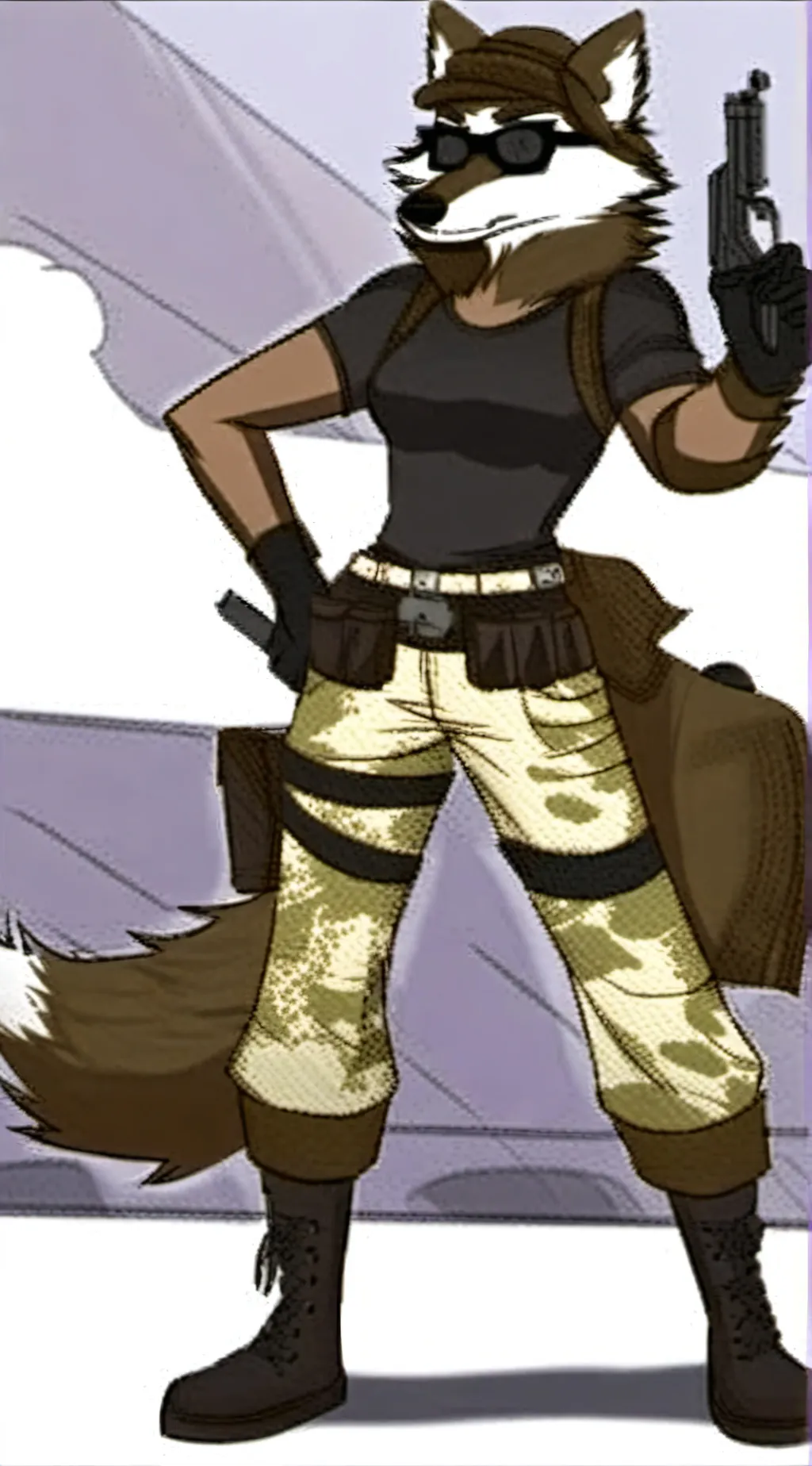 ai character: Sarah King background