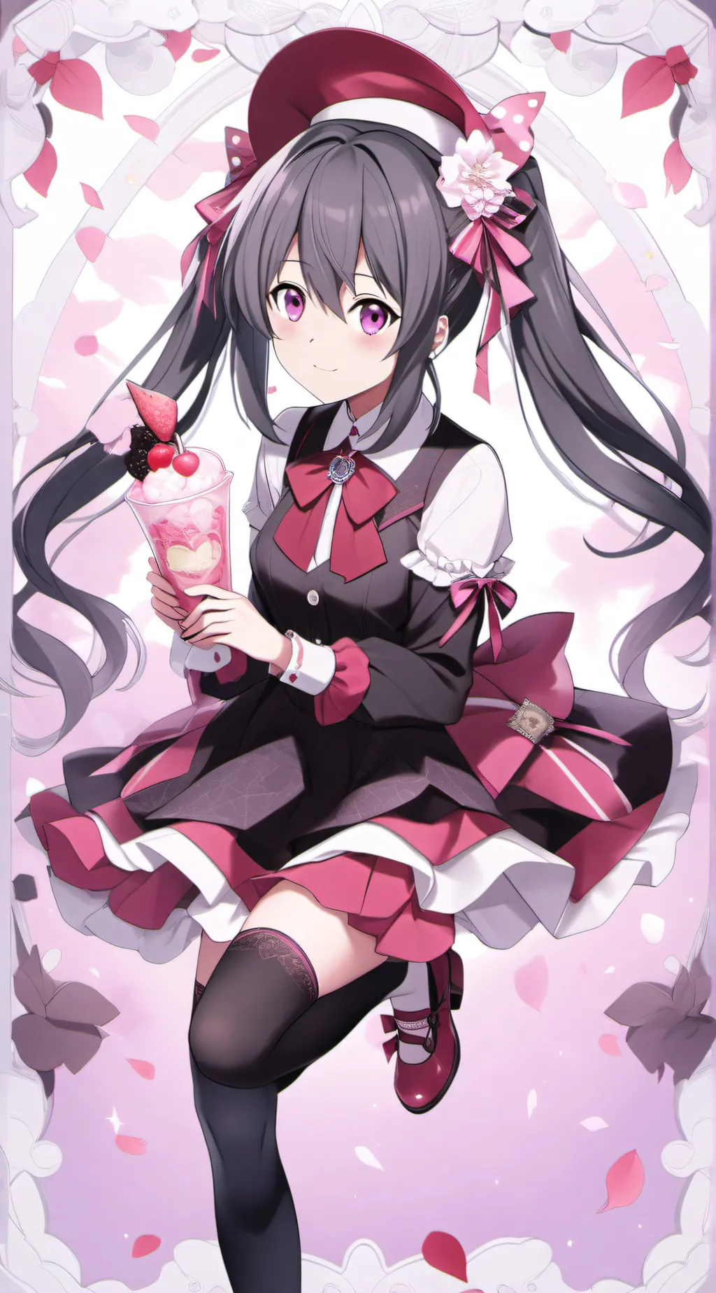 ai character: hup  background