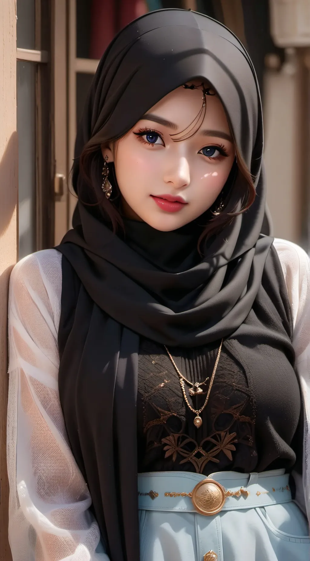 ai character: Natasha  background