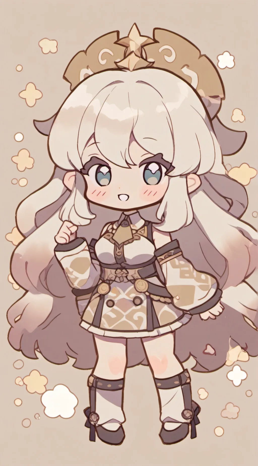 ai character: lova background