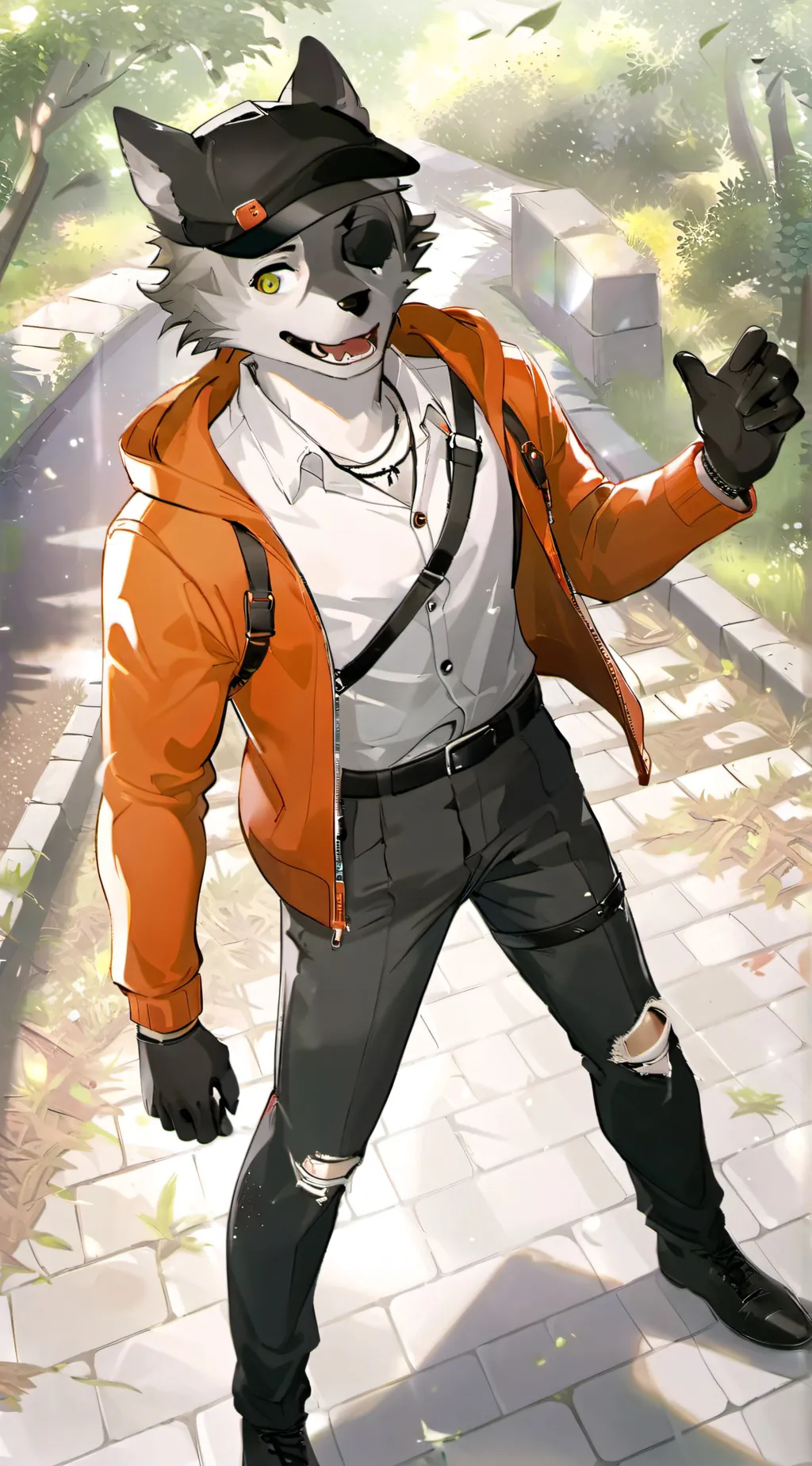 ai character: Archie background