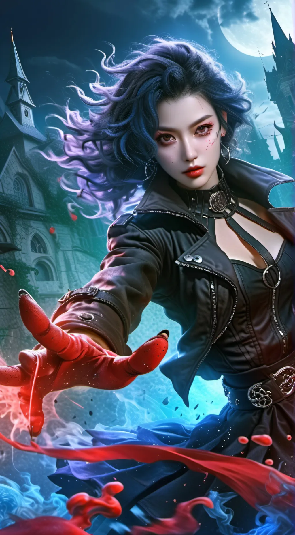 ai character: Revenger  background
