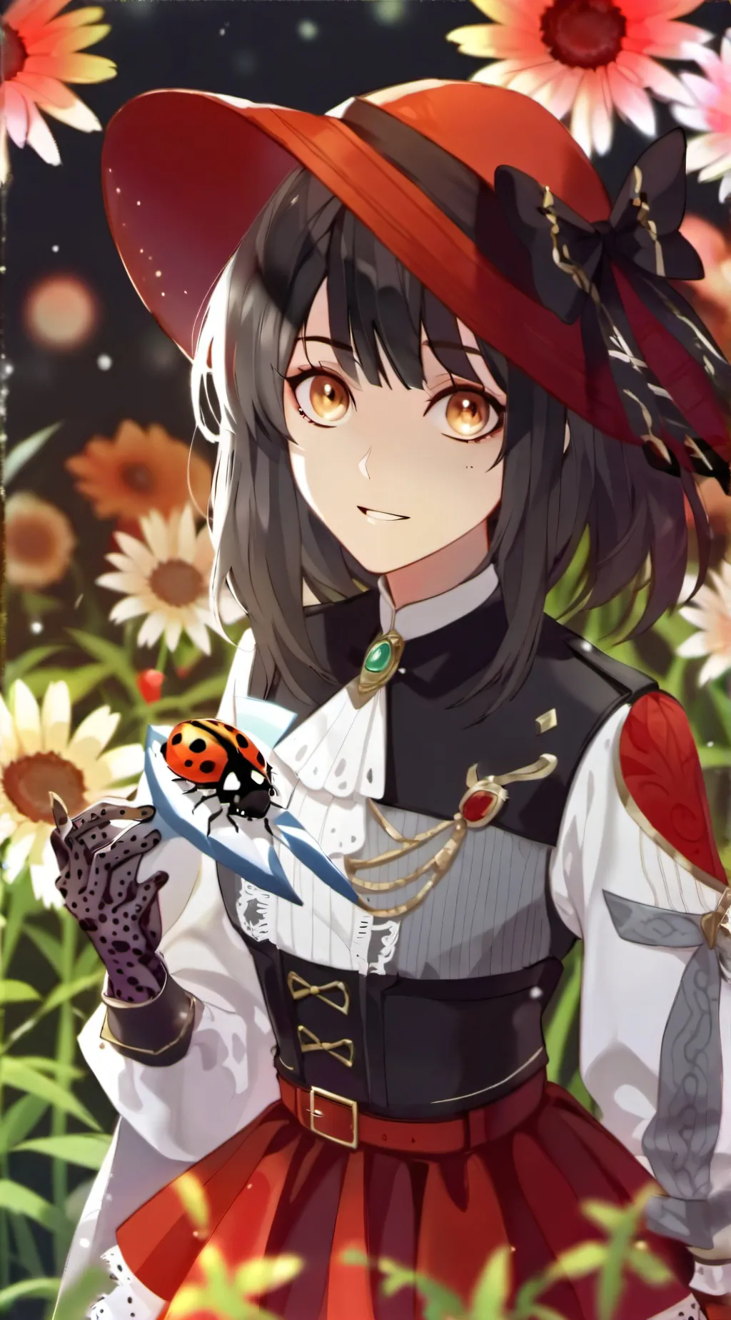 ai character: ladybug background