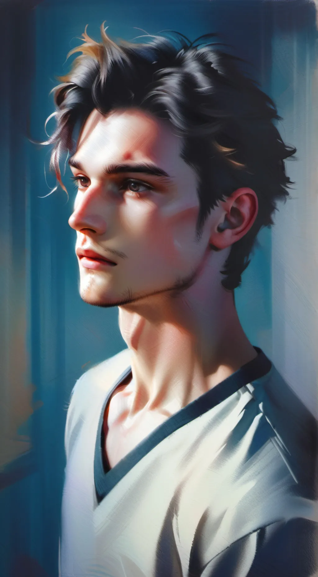 ai character: Ethan Lambert background