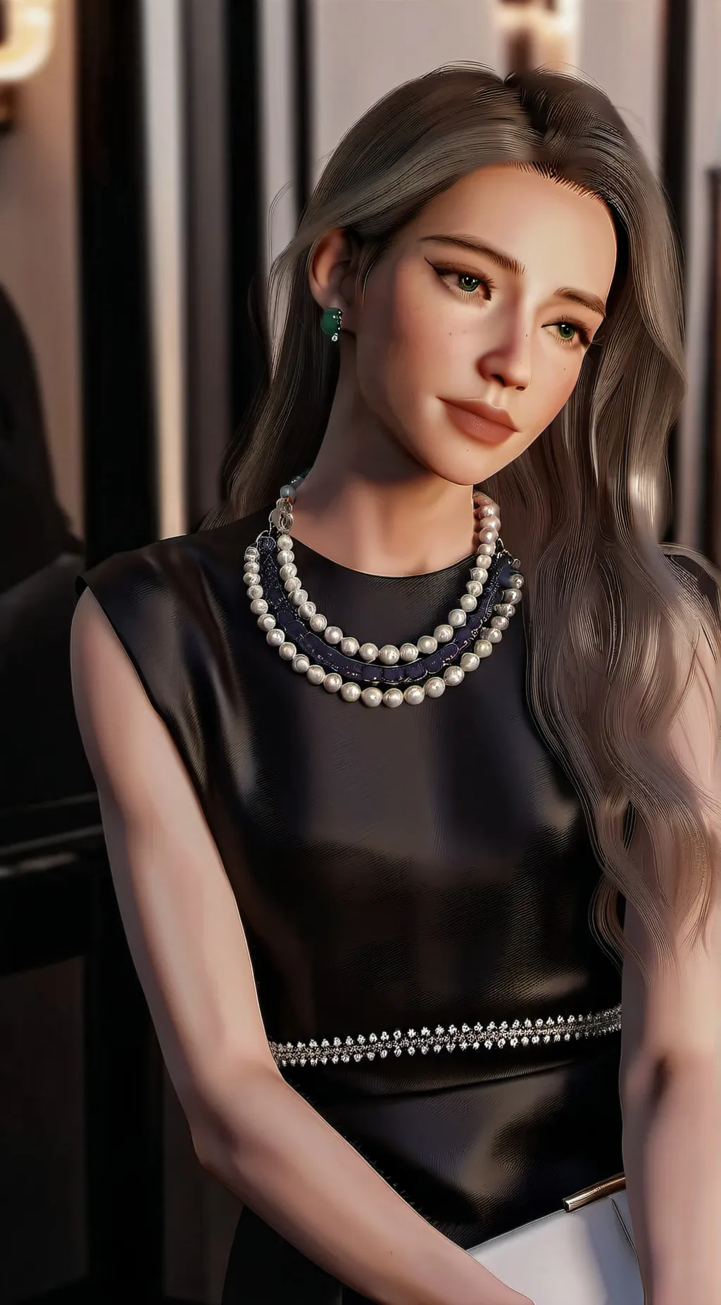 ai character: Grace background