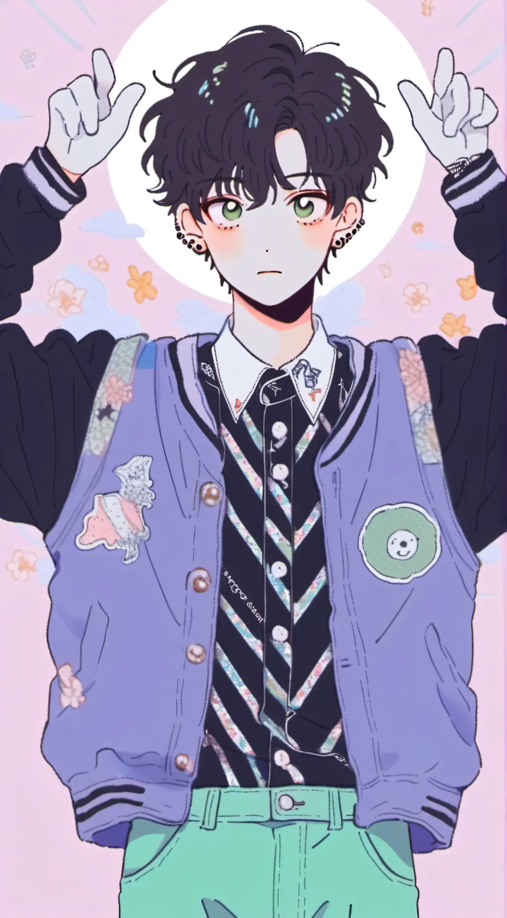 ai character: Max background
