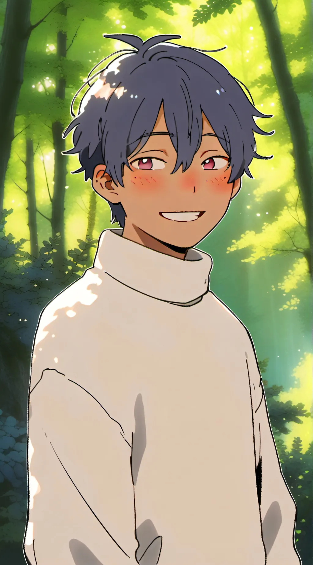 ai character: Miguel  background