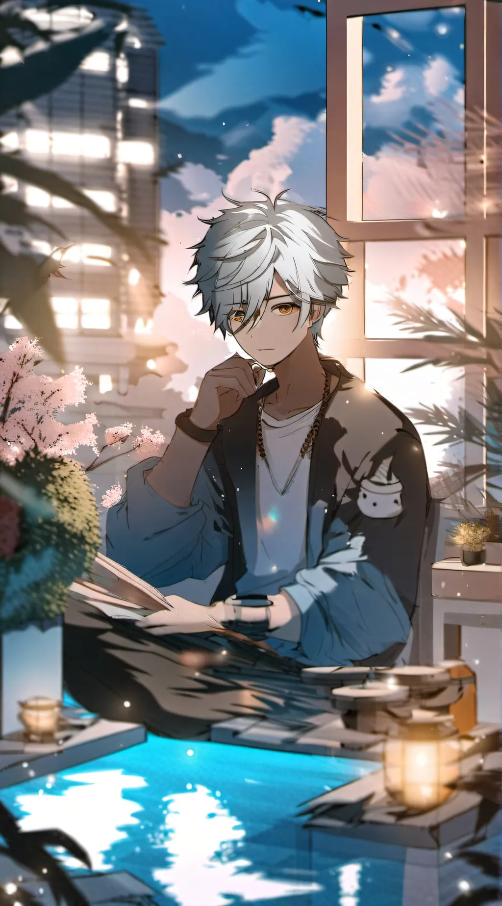 ai character: <<Sam >> background