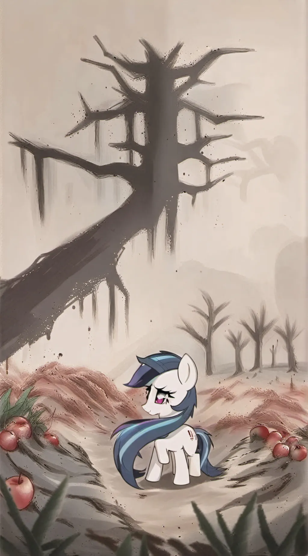 ai character: M•L•P VirusInfect- background