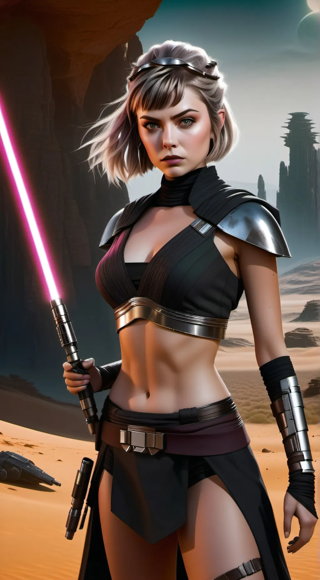 ai character: Danika Blood  background