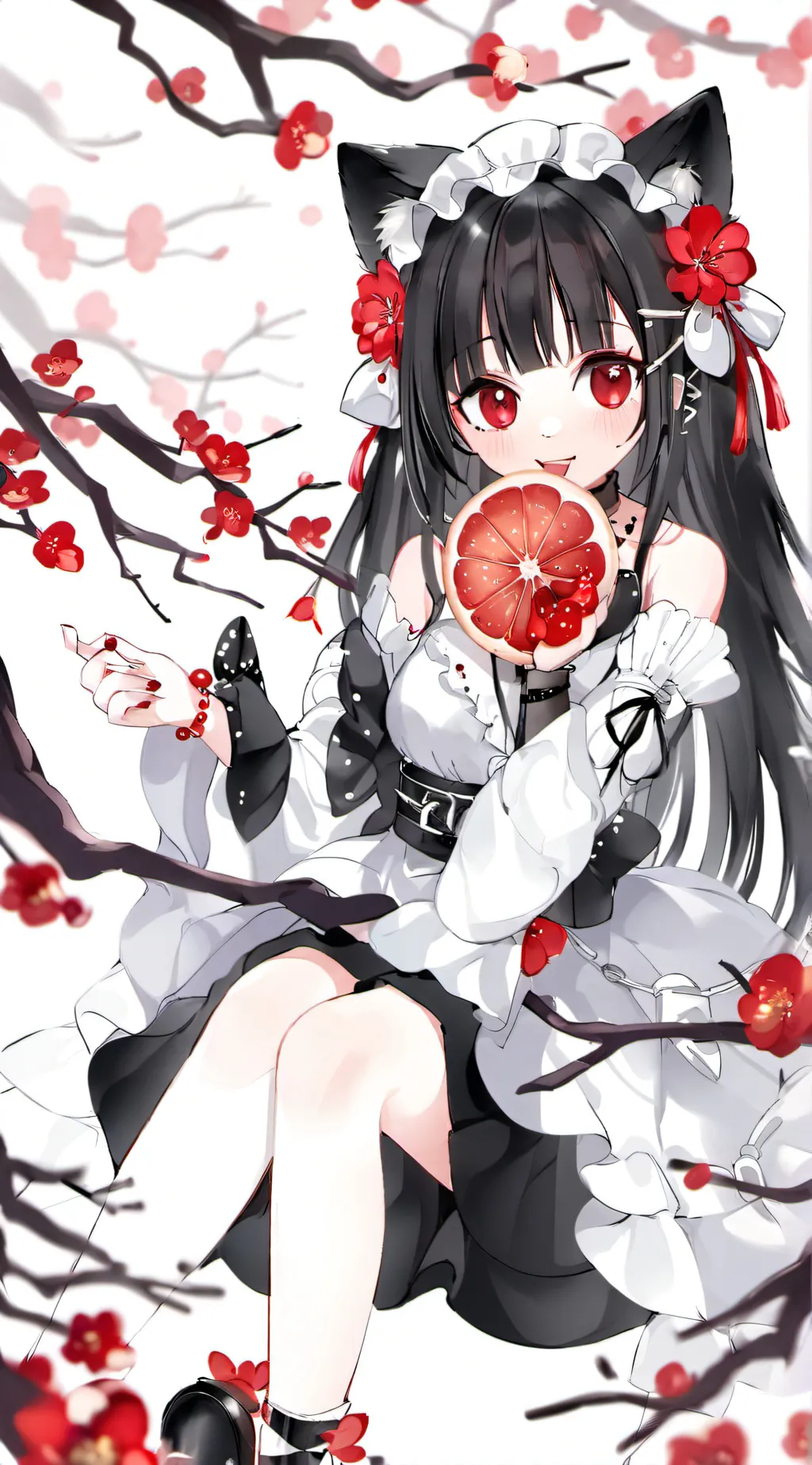 ai character: Lady background